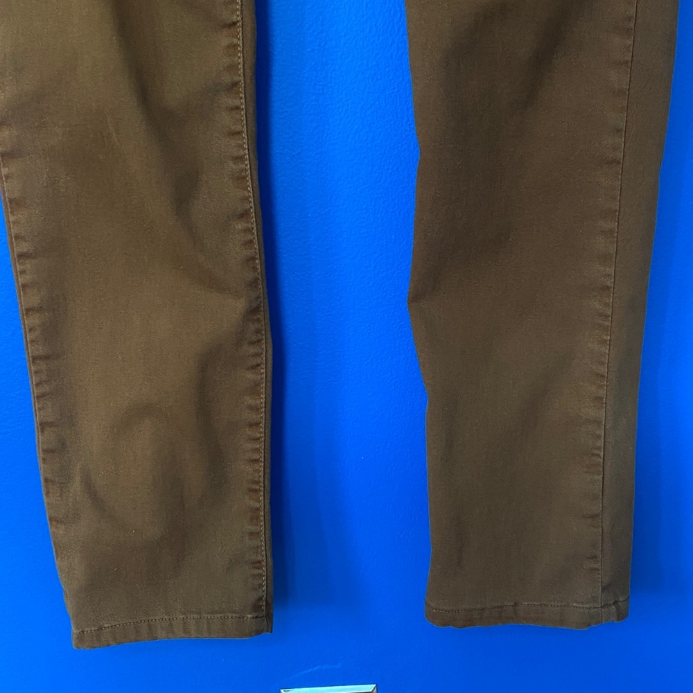 BEIJA FLOR Brown Jennifer High Waisted Skinny Jeans Sz 4 - Picture 4 of 16